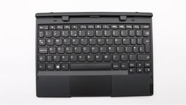 Lenovo Tablet 10 Dock Keyboard Palmrest Touchpad UK Black 02DC190