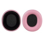 Geekria Protein Leather Replacement Ear Pads for SONY MDR-7506 Headphones (Pink)