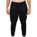 Nike M NK Dry Pant Taper Fleece Pantalon de Sport Homme Black/(White) FR: L (Taille Fabricant: L)