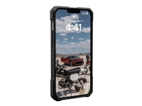 UAG Rugged Case for iPhone 14 Plus [6.7-in] - Monarch Pro Kevlar Black - Baksida för mobiltelefon - Robust - MagSafe-kompatibilitet - polykarbonat, gummi, DuPont Kevlar, legerad metall, termoplastisk polyuretan (TPU) - svart kevlar - 6,7 - för Apple iPhone 14 Plus