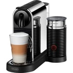 Nespresso CitiZ Platinum & Milk kaffemaskin, metal