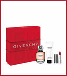 Givenchy L'INTERDIT Gift Set, 80ml EDP Spray + 75ml Body Lotion + 1.5g Lipstick