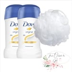Deodorant Bundle which Contains Dove Antiperspirant Deodorant Stick Original ...