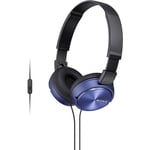 Sony Stereo Over-Ear Wired Headphones MDR-ZX310AP - Blue