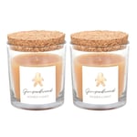 Something Different Gingerbread Scented Candle (Pack of 2) SD5344