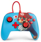 Enhanced Super Mario Punch Blue