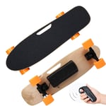 Skateboarding Motorized Skateboard, Electric Skateboard, Electric Standard Board with Wireless Remote Control for Adults Teens Longboard 7 Layers Maple Waterproof IP54 outdoors