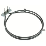 First4spares Fan Oven Cooker 2 Turn Heater Element 2000W for Bush AE56TCW AE56TCS AE56TCS AE6BMS Models