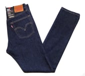 *LEVI'S* Women's NEW 501 Original Fit Jeans 25"W x 32"L 6/8 Dark Blue Premium