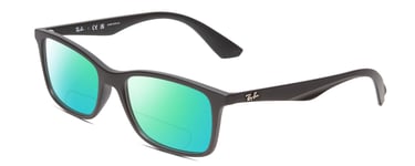 Ray-Ban RX7047 Unisex Cateye Designer Polarized BIFOCAL Sunglasses in Black 54mm