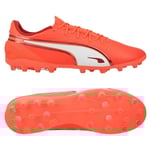 PUMA King Match MG Unlimited - Röd/PUMA White/Röd, storlek 44