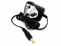6v omron hem-7200 blood pressure monitor 3 pin uk mains power supply adaptor