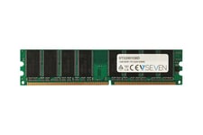 V7 - DDR - modul - 1 GB - DIMM 184-pin - 400 MHz / PC3200 - ej buffrad