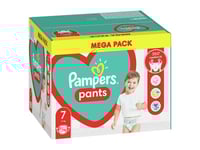 Pampers Pants Size 7, 74 Diapers, 17Kg+, 81748928