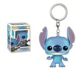 Funko Pop Disney: Stitch with Ukulele - Disney: Lilo & Stitch - Figurine en Vinyle à Collectionner & Pocket Pop! Keychain: Disney - Stitch - Disney: Lilo & Stitch - Mini-Figurine en Vinyle