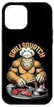 iPhone 15 Pro Max Bigfoot BBQ Grillsquatch Sasquatch Barbecue Grill Cook Chef Case
