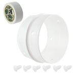 Vent Hose Connector for HOOVER Tumble Dryer Extension Clip Pipe Ring Tape