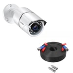 ZOSI CCTV Camera 1080p HD 2MP 3000TVL Home Security Outdoor Metal 4in1 BNC Cable