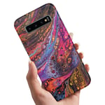 Samsung Galaxy S10e - Cover/Mobilcover Psykedelisk