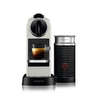 Nespresso Citiz Automatic Pod Coffee Machine with Milk Frother for Espresso, Cappuccino and Flat White by Magimix in White