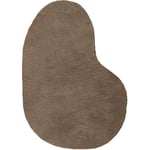 Ferm Living Forma Teppe Ull, Large / Ash Brown Bomull