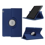 Huawei MediaPad T3 10 Vikbart fodral i läder - Mörk blå