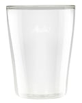 Melitta 2 Verres à Café Long, Double Paroi Isolante, Anti-Brulure, Adapté au Micro-Onde, 200 ml, Hauteur 11,1 cm, pour Over