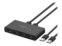 Ugreen - Usb-Växel - 4 X Usb 2.0 - Skrivbordsmodell