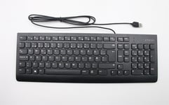 Lenovo ThinkStation P340 P620 USB Wired Keyboard Norwegian Black 00XH612