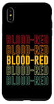 Coque pour iPhone XS Max Fierté rouge sang, rouge sang