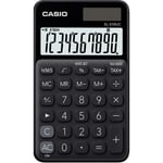 Casio SL-310UC-BK Calculatrice de poche noir Ecran: 10 solaire, à pile(s) (l x H x P) 70 x 8 x 118 mm