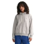 GANT Relaxed Shield Zip Hoodie Dam