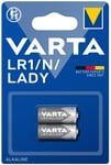 Varta alkaline N (Lady) LR1 batteri - 2 stk.