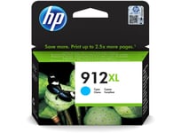 HP Original 912XL Cyan High Yield Ink Cartridge For OfficeJet 8015 Printer
