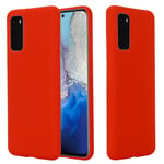 Samsung Galaxy S20 Plus / 5G - Azmaro Tunn Silikonskal Röd