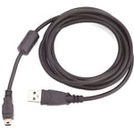 Câble de recharge - PlayStation - PS3 - 1,8 m - USB - Noir