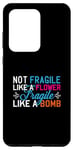 Coque pour Galaxy S20 Ultra Pas fragile comme une fleur fragile comme une bombe, cool