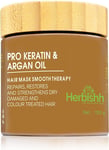 Herbishh Argan Hair Mask-Deep Conditioning & Hydration for Healthier Looking Hai
