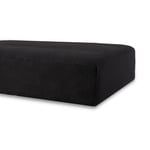 Formsydda lakan 70x160 cm - Svart - 100% bomull jersey lakan - Formsydda lakan till barnmadrass