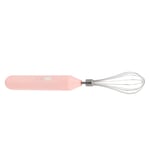 (Pink)Cordless Hand Mixer Usb Charging Stainless Steel Whisk Handheld Electric