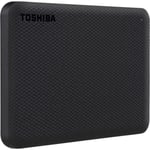 TOSHIBA Extern Hårddisk - Toshiba Canvio Advance 1 Tb Svart