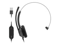 Cisco Headset 321 - Micro-casque - sur-oreille - filaire - USB-A - noir de charbon