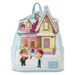 Loungefly Bag Disney Pixar Up House Mini Backpack )Christmas Holiday Lights(