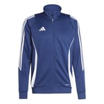 adidas Träningsjacka Tiro 24 - Navy/Vit, storlek Small