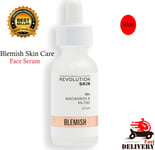 Face Serum Blemish Revolution Skincare London, 10% Niacinamide + 1% Zinc 30 ml