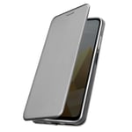 Folio Case for Xiaomi Poco M5 Card-holder Video Stand Grey