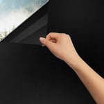 Hengda - Film pour vitrage de fenêtre Miroir Effet Anti Chaleur Protection solaire Anti uv noir.60x200CM