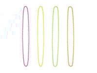 Neonfärgade Pärlhalsband