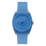 Wristwatch ADIDAS STREET PROJECT TWO AOST22031 Silicone Blue