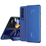 samsung Samsung Galaxy Z Fold 4 Mirror Folio Case Blue
